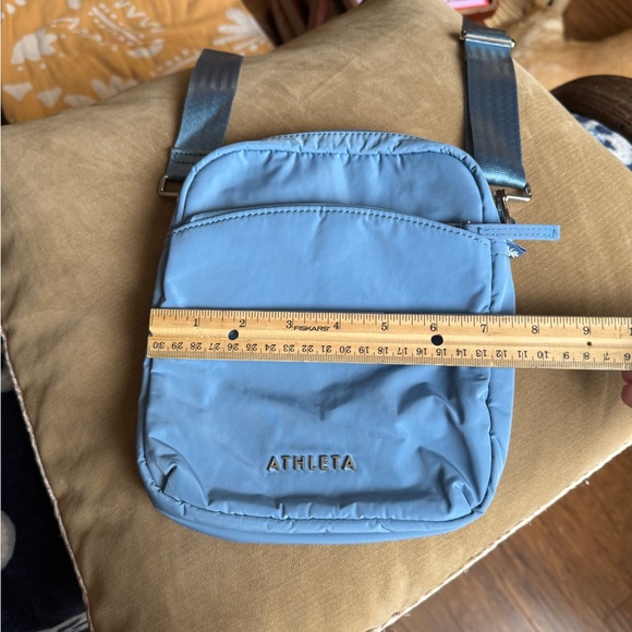 Athleta Light Blue Crossbody Bag - Picture 7 of 12